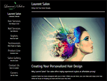 Tablet Screenshot of laurentsalon.com